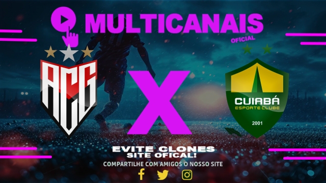 Assistir Atlético-GO x Cuiabá AO VIVO Online 22/04/2025