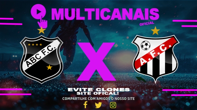 Assistir ABC x Anápolis  AO VIVO Online 19/05/2025