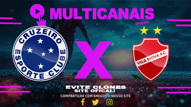 Assistir Cruzeiro x Vila Nova AO VIVO Online 01/05/2025