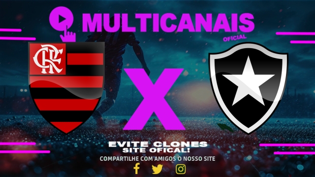Assistir Flamengo x Botafogo AO VIVO Online 18/05/2025