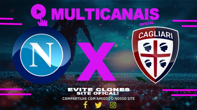 Assistir Napoli x Cagliari  AO VIVO Online 23/05/2025