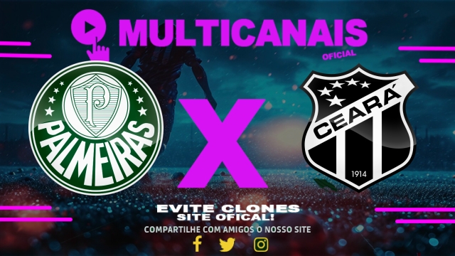Assistir Palmeiras x Ceará AO VIVO Online 22/05/2025
