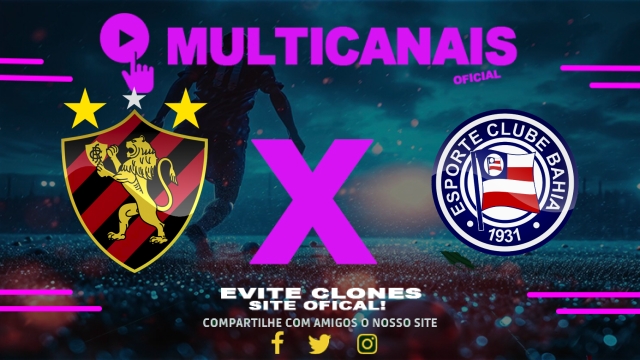 Assistir Sport x Bahia AO VIVO Online 22/05/2025