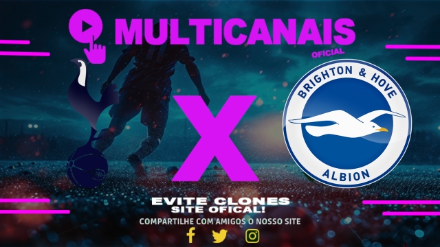 Assistir Tottenham Hotspur x Brighton AO VIVO Online 25/05/2025