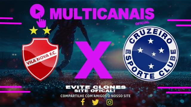 Assistir Vila Nova x Cruzeiro AO VIVO Online 22/05/2025